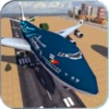 take off airplane pilot race android application logo